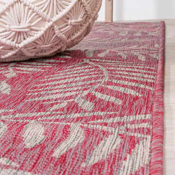 Nevis Palm Frond Indoor/outdoor Area Rug